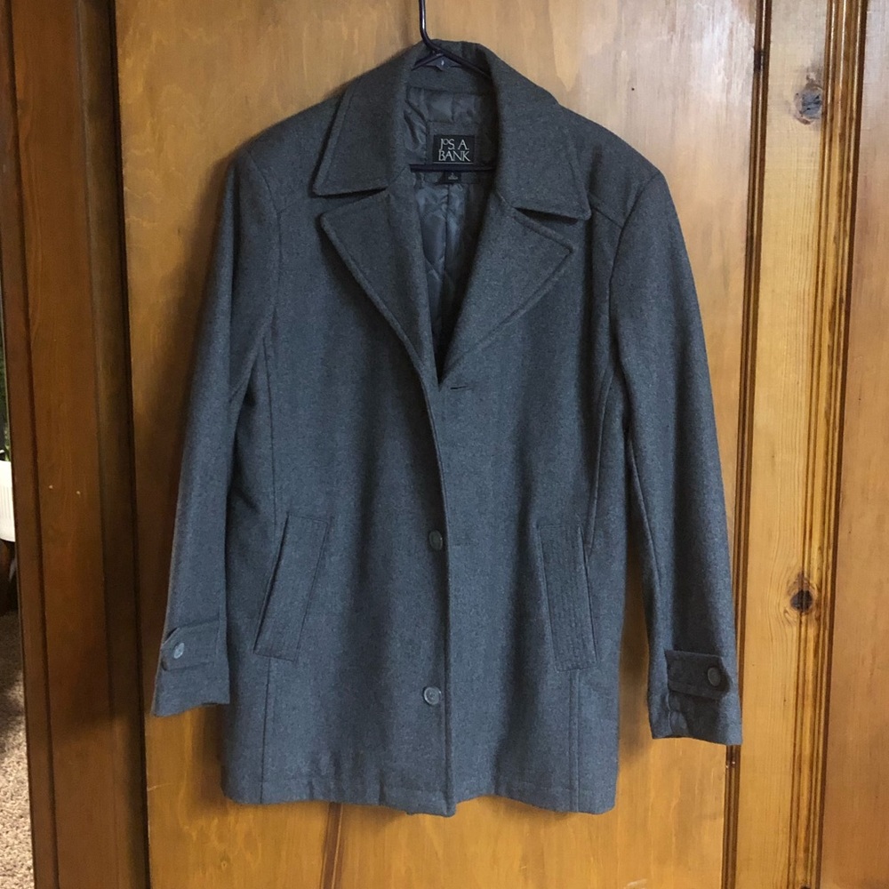 Joseph A Banks Wool Coat